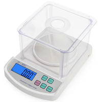 Balance numérique de laboratoire scientifique de haute précision, balance de cuisine, balance chimique, précision 0,01 g