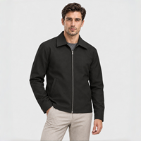 Blouson Bomber Homme Léger Extensible à 360 Degrés Printemps Automne Vêtement d'extérieur Décontracté Manteau de Voyage Confortable pour Usage Quotidien