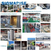 SIGMARISE 4 Kişilik Aileler İçin Popüler Fabrika Direkt Satış Konut Ev Mini Asansörleri Fiyatı Küçük Ev Asansörü