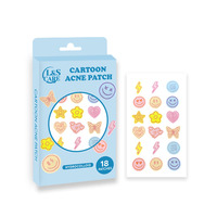 Patchs d'acné hydrocolloïdes OEM d'usine, les meilleurs pour les boutons, les points noirs, les imperfections, patchs d'acné multi-formes