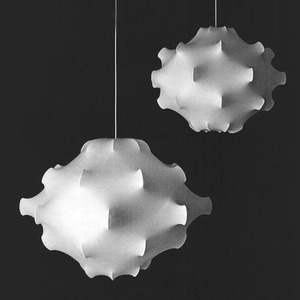 Lámpara colgante FLOS D500 H410 LED redonda para iluminación del hogar, lámpara de techo de diseño artístico - Product Image 1