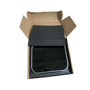 Wohnmobil-Küche Edelstahl-Handwaschbecken mit Gehärtetem Glasdeckel und Klappbarem Wasserhahn für Campingvan Boot - Product Image 3