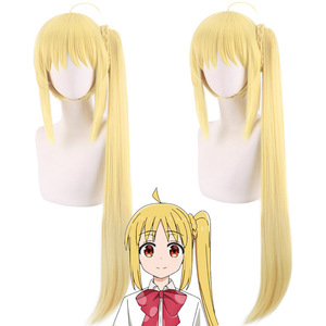 Perruque de cosplay Lonely Rock Iji Hongxia, perruque anime jaune vif avec queue de cheval - Product Image 1