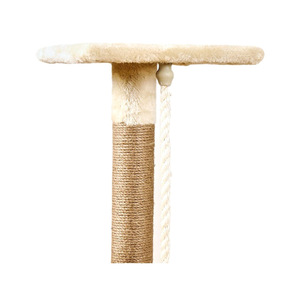 ต้นไม้แมวแบบเรียบง่ายพร้อมเสาข่วนและที่หลบซ่อนสำหรับแมว - Product Image 2