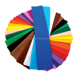 Rollo de papel crepé de 180GSM de alta calidad para la ceremonia de boda, varios festivales grandes, decoración - Product Image 3