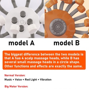 Masseur de tête électrique vibrant Octopus Tool, 20 griffes pour le cuir chevelu - Product Image 4