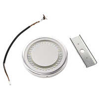 Lampe LED ronde KY121 pour cabine d'ascenseur, 24V CC, avec fonction d'urgence, pour pièces de rechange d'ascenseur