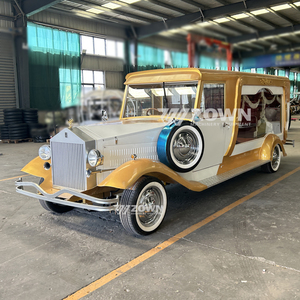 Carro Fúnebre Eléctrico de la Mejor Calidad con Columnas Romanas para Desfiles Fúnebres, Venta Directa de Fábrica - Product Image 2