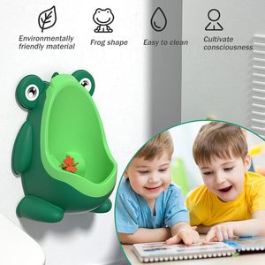 <span class=keywords><strong>Urinoir</strong></span> d'Apprentissage de la Propreté, <span class=keywords><strong>Urinoir</strong></span> Portable pour Tout-petits Garçons, Pot <span class=keywords><strong>Grenouille</strong></span> avec Cuvette Amovible et Cible Tournante - Product Image 2