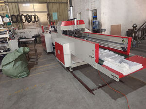 HSRQ-600G <span class=keywords><strong>T</strong></span>úi Tote Quà <span class=keywords><strong>T</strong></span>ặng Mộ<span class=keywords><strong>t</strong></span> Dòng <span class=keywords><strong>T</strong></span>ốc Độ Cao Máy Làm <span class=keywords><strong>T</strong></span>úi Bao Bì Mua Sắm Áo Thun - Product Image 2