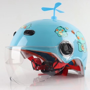 Casque de <span class=keywords><strong>moto</strong></span> à visage ouvert en PP, prix d'usine, CH001, double visière, adapté aux enfants, pour le cyclisme et le <span class=keywords><strong>cross</strong></span> - Product Image 2