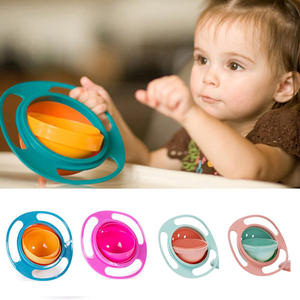 Produits de dropshipping 2026 : Bol gyroscopique pour enfants de qualité alimentaire, bol d'équilibre rotatif à 360° pour la vaisselle de bébé - Product Image 4