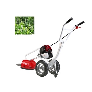 Débroussailleuse manuelle multifonction à pousser pour la coupe de l'herbe - Product Image 1