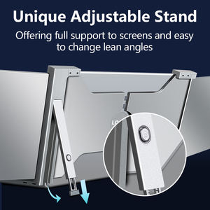 Plus grand écran de jeu ordinateur portable split display extender 15.6 pouces Tri-écran moniteur portable pour station de travail WIN/<span class=keywords><strong>MAC</strong></span> - Product Image 4