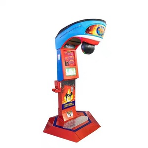 Boxing Arcade: Macchina da Boxe con LED per Test di Forza, Personalizzabile, per <span class=keywords><strong>Bar</strong></span> e Sale Giochi - Product Image 4