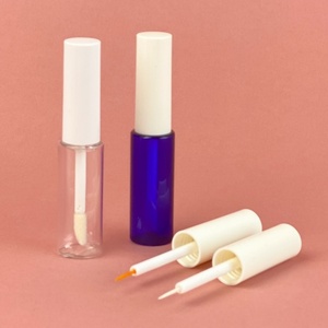 Échantillon Gratuit : <span class=keywords><strong>Tube</strong></span> de Mascara Vide de Luxe en Plastique Noir/Or Rose avec Applicateur en Silicone - Product Image 3