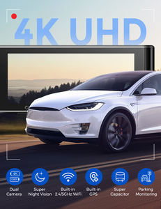 AZDOME M550 Max 4K 1080P Nachtsicht DASH CAM <span class=keywords><strong>2</strong></span>-Kanal DVR GPS Recorder - Product Image 2