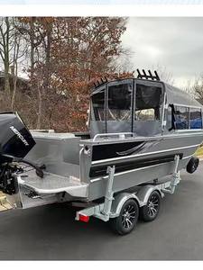 <span class=keywords><strong>Yate</strong></span> Deportivo Moderno de Lujo de 22 Pies, Fabricado en Aluminio Soldado, con Cabina <span class=keywords><strong>para</strong></span> <span class=keywords><strong>6</strong></span> <span class=keywords><strong>Personas</strong></span>, Lancha Rápida <span class=keywords><strong>para</strong></span> Pesca - Product Image 3