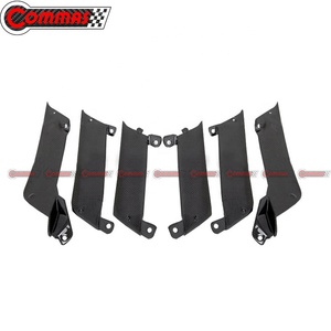 Pièces automobiles de qualité supérieure en fibre de carbone sèche, style SP, pour Ferrari 458 : Pare-chocs avant et aérateur d'aile - Product Image 6