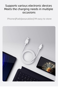 8M Phẳng Kim Loại USB C Thông Minh Đồng Hồ Máy In Ngân Hàng Điện Sạc Điện Thoại 120W Nhanh Chóng Sạc Giải Pháp Cho IOS Các Thiết Bị Cáp Dữ Liệu - Product Image 5