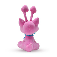 Peluche rose Elsa super douce en coton PP, ours en peluche 31-50cm, doublure en maille, lavée, vernie UV, pour mariage, jouet unisexe