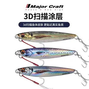 <span class=keywords><strong>MajorCraft</strong></span> 3D JPS 60g fundido largo impreso biónico Luya Placa de hierro mar barco pesca lápiz cebo señuelo - Product Image 1