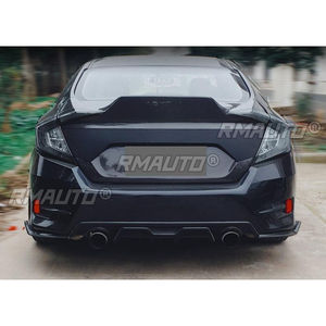 Protector de Parachoques Delantero para Honda Civic 2016-2019, Difusor, Kit de Carrocería, Cubierta Protectora, Accesorios para Auto - Product Image 3