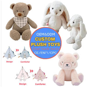 ぬいぐるみぬいぐるみぬいぐるみ中国おもちゃ工場カスタムデザインロゴ付き - Product Image 3