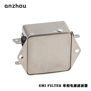 ตัวกรอง EMI อันโจว รุ่น NF211A10/01 ตัวกรองสายไฟ AC เฟสเดียว แบบคอมมอนโหมด 250VAC 10A - Product Image 4