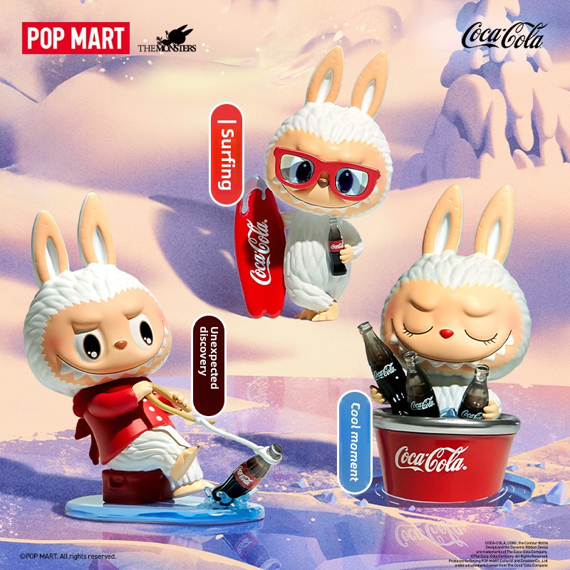 labubu coke bottle blind box