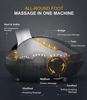 Masseur électrique intelligent pour la circulation sanguine, appareil de massage, prix, rouleau de shiatsu, masseur électrique pour les pieds avec chaleur