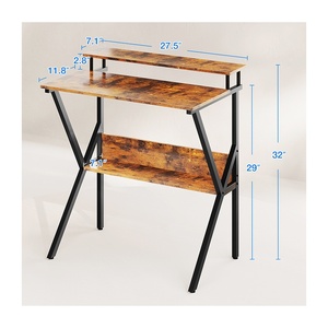 Moderno semplice scrivania in legno per l'home Office estensibile con lo stile del pannello per uso camera da letto commercio estero all'ingrosso - Product Image 6