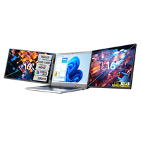 Eimio 2. Extenseur d'écran portable pour ordinateur portable 5K HD 300 nit à double écran, moniteur portable 16 pouces Delta Max, deux écrans, Plug and Play, OEM ODM