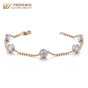 <span class=keywords><strong>Bracelet</strong></span> populaire 2026 <span class=keywords><strong>en</strong></span> <span class=keywords><strong>or</strong></span> véritable 14 carats avec diamants IGI, style universitaire pour fille, <span class=keywords><strong>bracelet</strong></span> <span class=keywords><strong>en</strong></span> <span class=keywords><strong>or</strong></span> 18 carats véritable, design original et personnalisé - Product Image 1
