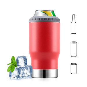 Vendita all'Ingrosso di Portabevande Isolati Sottovuoto in Acciaio Inox a Doppia Parete da 12 oz, 3 in 1, per Sublimazione - Product Image 5