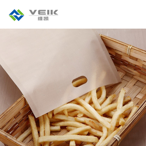 Sac de pain grillé en PTFE en tissu de qualité supérieure pour l'emballage de carton de pain Hamburger - Product Image 5