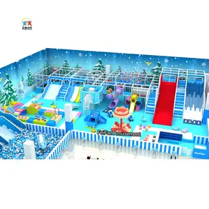 Customized Indoor Theme Park Kids Playground Soft Foam and Wooden Materials Tramine Park for Kindergarten Amusement Park Fun