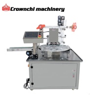 Machine de scellage thermique automatique pneumatique rotative pour films en rouleaux, certifiée CE, pour les industries des boissons et des produits chimiques