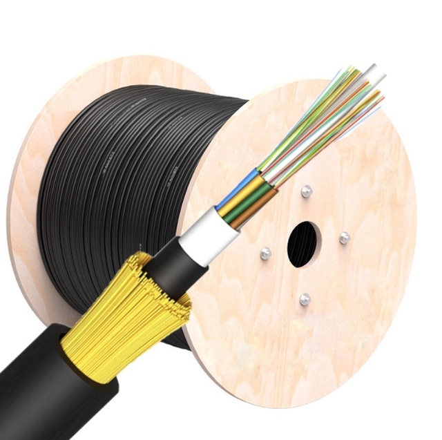 FCJ Factory Customized Low Price High Quality OEM 6FO ADSS Self Supported Outdoor Aerial Optical Cable(200m Span)