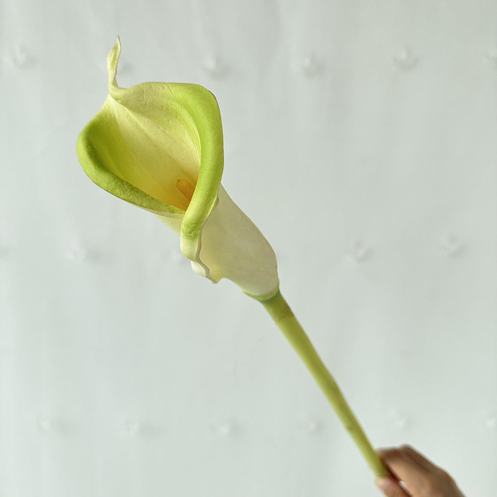 กุญแจมือขนาดใหญ่ pu เดี่ยวสีเขียวอ่อน