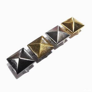 Remaches <span class=keywords><strong>de</strong></span> Hierro <span class=keywords><strong>de</strong></span> Cuatro Puntas <span class=keywords><strong>de</strong></span> 6mm-20mm, Clavos Cuadrados Piramidales Dorados y Plateados para Manualidades, Accesorios para Bolsos <span class=keywords><strong>de</strong></span> <span class=keywords><strong>Teléfono</strong></span> Móvil, Piezas Especiales para Bolsos, Marca XINGHE - Product Image 2