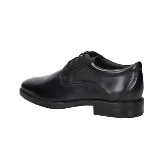Chaussures habillées en cuir noir Geox pour homme, style Derby, talon de 2,5 cm, tailles 39, 40, 41, 42, 43, 44 - Product Image 5