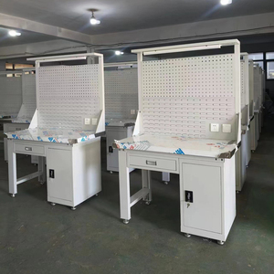 Chống tĩnh bàn làm việc ngăn kéo làm việc băng ghế dự bị với Pegboard không gỉ bàn làm việc nặng bàn làm việc cơ khí bàn làm việc - Product Image 5