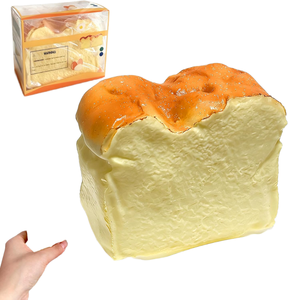 <span class=keywords><strong>Juguete</strong></span> Blandito Portátil Hachimi Custard de Rebote Lento, Textura de Lodo Húmedo, Lindo <span class=keywords><strong>Juguete</strong></span> de Simulación de Pan para Aliviar el Estrés - Product Image 1