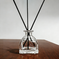 Offre Spéciale – Bouteille Diffuseur en Verre Transparent Vide pour Huiles Essentielles, Parfums et Fragrances – 50ml, 100ml, 150ml, 250ml