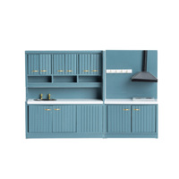 Meubles miniatures en bois pour maison de poupée 1:12, cuisine, table de cuisson, table de cuisine, chaise, armoire, pour la décoration de maison de poupée