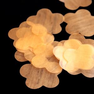 Goccia Ritardante di Fiamma a forma di acqua di fiori, cuore di Massa Del Tessuto Biodegradabile Carta di Riso Coriandoli - Product Image 3