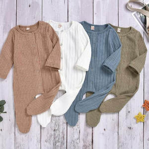 Boutique custom print designer baby boy clothes 0-3 3-6 <span class=keywords><strong>mesi</strong></span> neonato due pezzi pagliaccetto set unisex elegante neonato pagliaccetti - Product Image 6