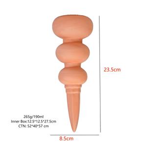 Dispositif d'arrosage automatique <span class=keywords><strong>en</strong></span> céramique à pointes <span class=keywords><strong>en</strong></span> argile <span class=keywords><strong>terre</strong></span> <span class=keywords><strong>cuite</strong></span> pour gourde conçu sur mesure pour les plantes <span class=keywords><strong>en</strong></span> pot de bureau - Product Image 5