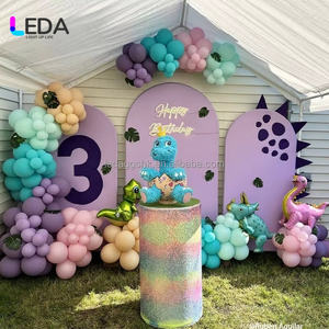 Soporte de Fondo de Arco Desmontable de Aleación de Aluminio, Moderno y Profesional, para Baby Shower, Cumpleaños, Bodas, Novedad - Product Image 2